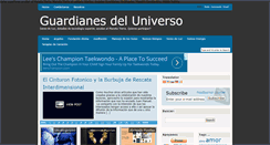 Desktop Screenshot of losguardianesdeluniverso.com