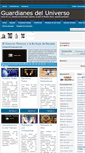 Mobile Screenshot of losguardianesdeluniverso.com